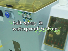 Épreuves d'étanchéité par pulvérisation saline