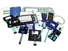 Contact à membrane de dôme de LED, clavier numérique imperméable de membrane avec l'armature d'ESD